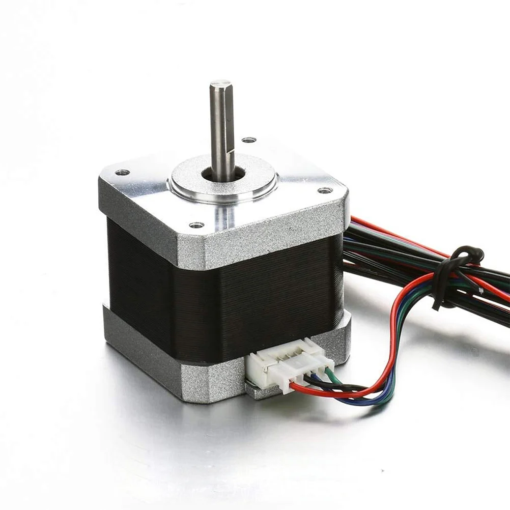 

1Pcs 17 Bipolar Stepper Motor 12-36V 1.5a 4-Lead 40Cm Wire with Heat Shrink Tubing for 3D Printers Cnc Mills Industrial