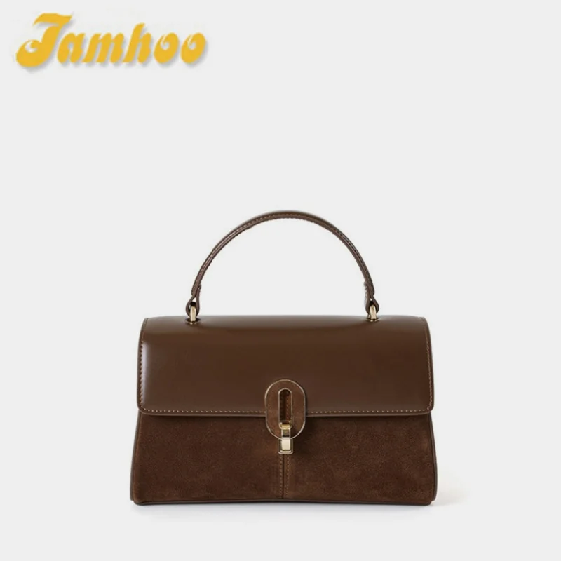 

Jamhoo Vintage Versatile Crossbody Bag Maillardlapel Style Single Shoulder Bags For Women Armpit Top-handle Handbag Bolsas