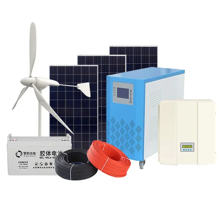 Home Use 200w 600w Wind And Solar Hybrid System Home Residential Wholesale Vertical Axies Wind Turbine