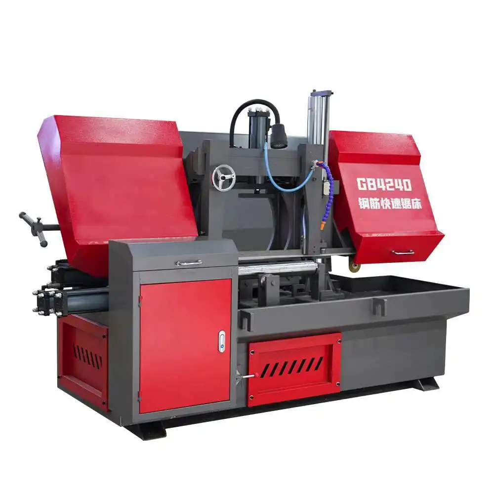 تعزيز Hinery الصلب بار نشر Gb-4240 منشار دائري أوتوماتيكي Hine