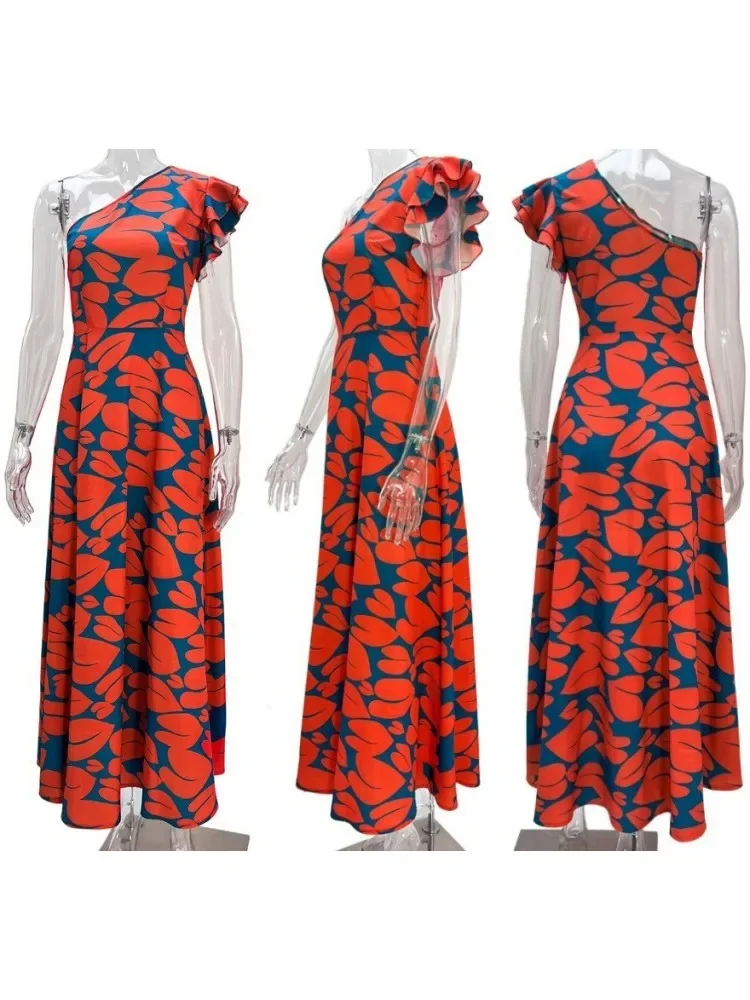 

Elegant African Dresses For Women Dashiki Summer Autumn Maxi Dress Ladies Traditional African Clothing Long Dress Outfits 2026