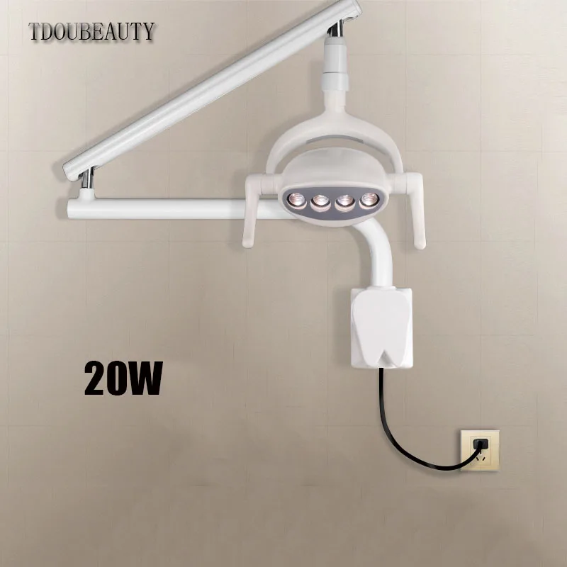 TDOUBEAUTY Wall-Mounted LED Oral Light Pet Shop Beauty Tattoo Surgery Lamp Surgical Examination Lamp Shadowless Plastic Surgery