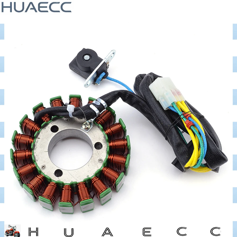 Motorcycle Stator Coil for Polaris 0454228 Phoenix 200 Phoenix 200 MD Phoenix 200 Quad Quadricycle Sawtooth 200 Quad 0454947