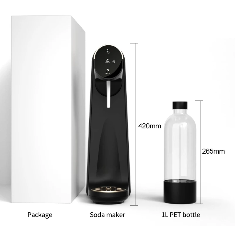 

New Design Portable Light Emitting Diode Soda Maker Soda Maker