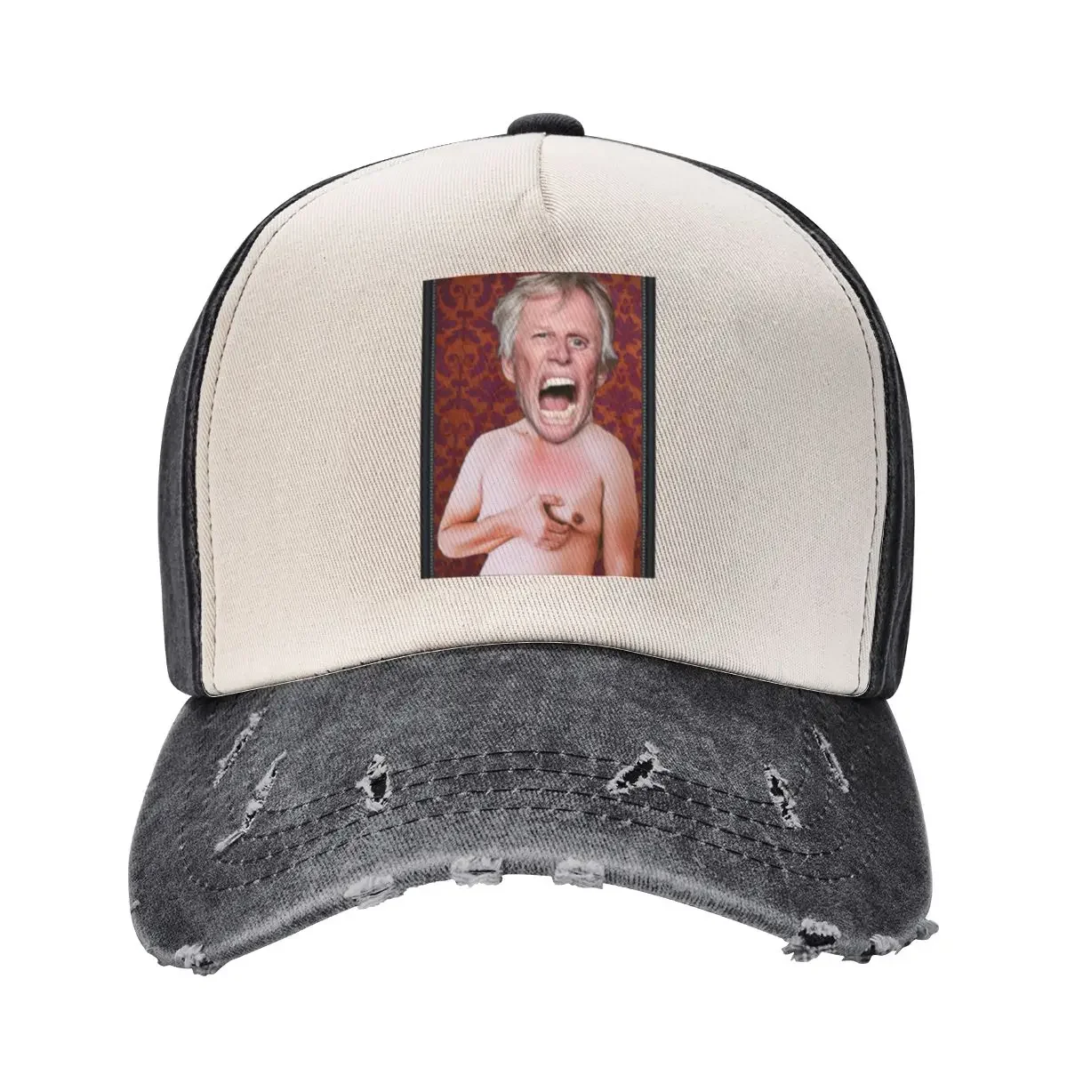 Scary Gary Busey Baseball Cap Trucker Hat Sun Cap Men Women's