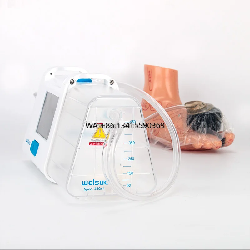 

Reusable NPWT Medical Machine Equipment Negative Pressure Wound Therapy System VAC Pump t Canister Gf,1 140ml