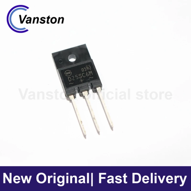 2pcs D25SC6MR TO-3PF New Power Schottky Diode Original Packaging In Stock Direct BOM