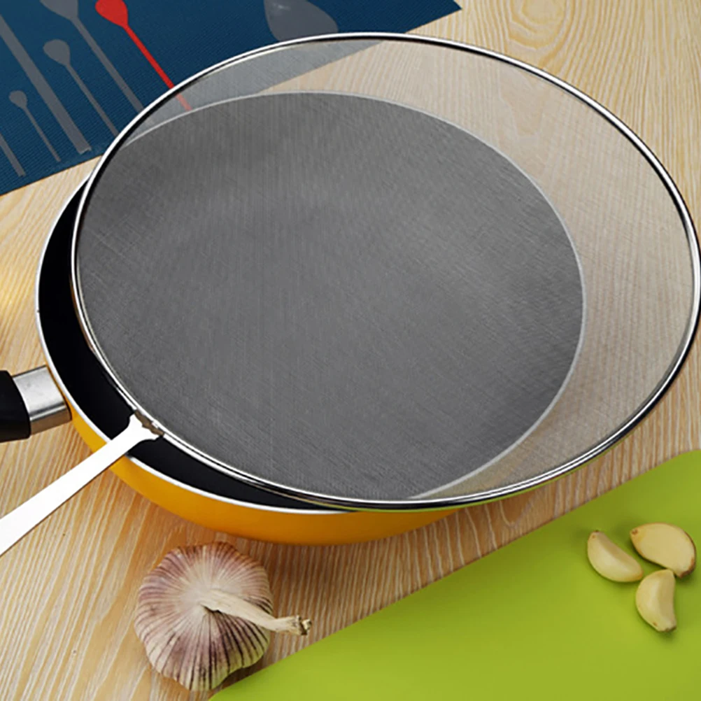

1Pcs Oil Filter Strainer Fine Mesh Stainless Steel Handheld Heat Resistant Kitchen Gadget for Home Restaurant Hotel Flour