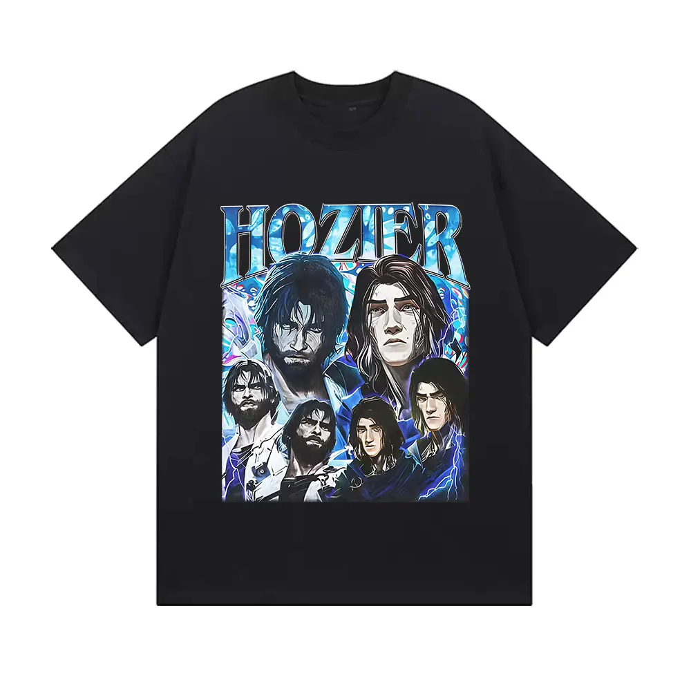 محدودة آرثر مورغان Hozier الجرافيك تي شيرت ملابس للرجال تأثيري تي شيرتات قصيرة الاكمام رجل خمر بلايز القطن عالية الجودة