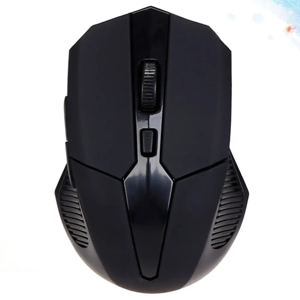 Wireless Game Mouse Portable Lightweight Touch Ergonomic Design 10m Remote Transmission Durable Plastic Material for Home
