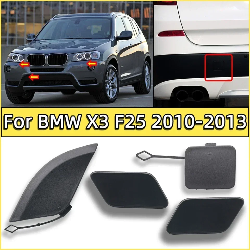 

Headlight Washer Nozzle Cover Front Rear Bumper Cover For BMW X3 F25 Ordinady Version 2010 2011-2013 High Quality Spray Paint