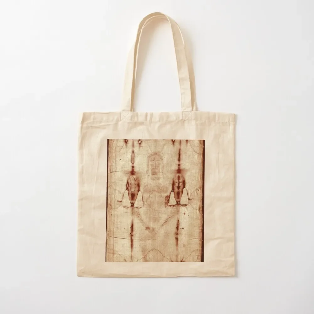 

Easter: Full Holy Shroud of Turin Tote Bag Large bags for women hand bag ladies Tote Bag