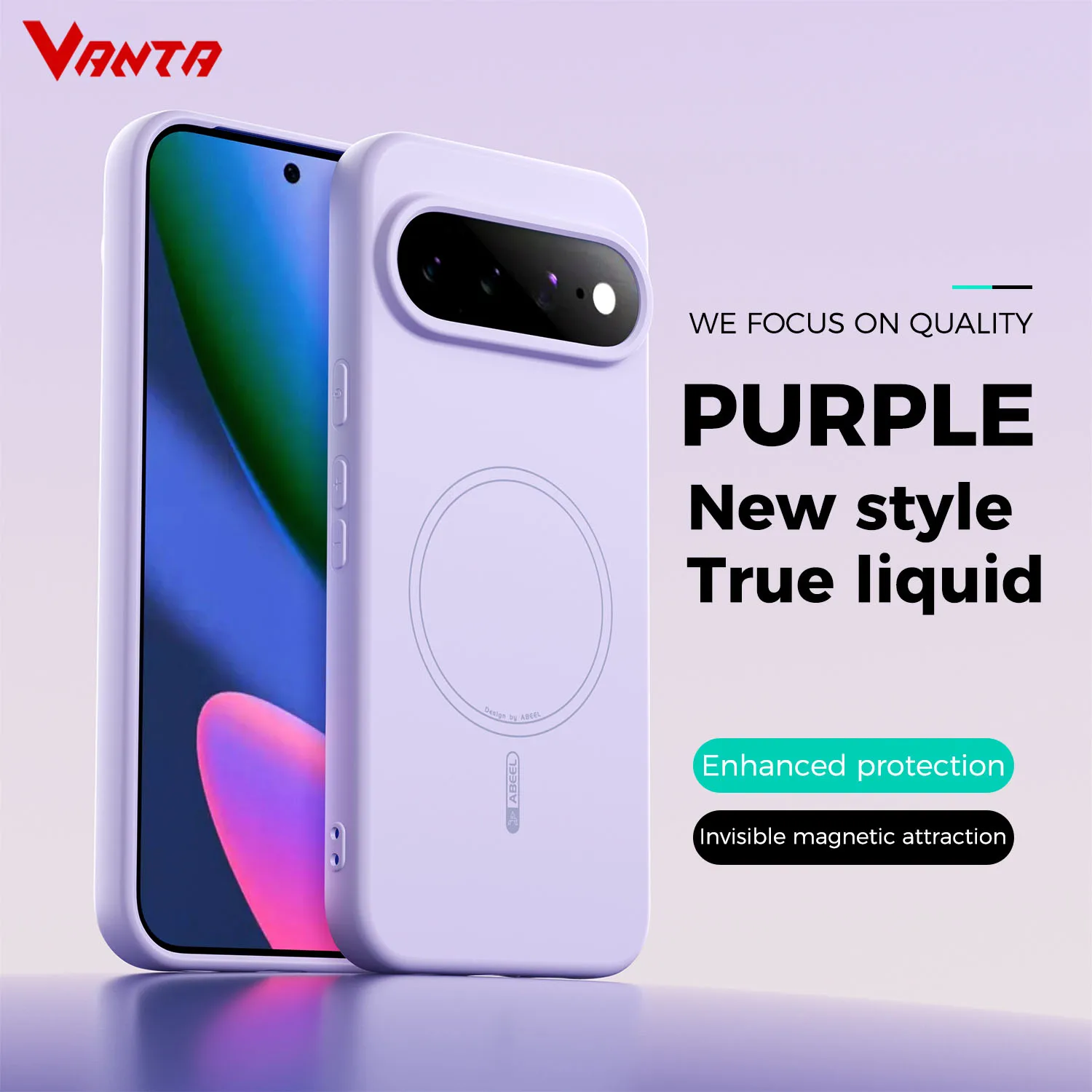 for Magsafe Liquid Silicone Skin Feel Case for Google Pixel 11Pro 11 10 9 Pro XL 10A 9A Magnetic Wireless Charge Cover Fit Funda