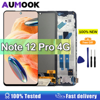 AMOLED Screen For Xiaomi Redmi Note 12 Pro 4G 5G LCD Display Touch Screen Assembly For Redmi Note 12 Pro 5G Display Replacement