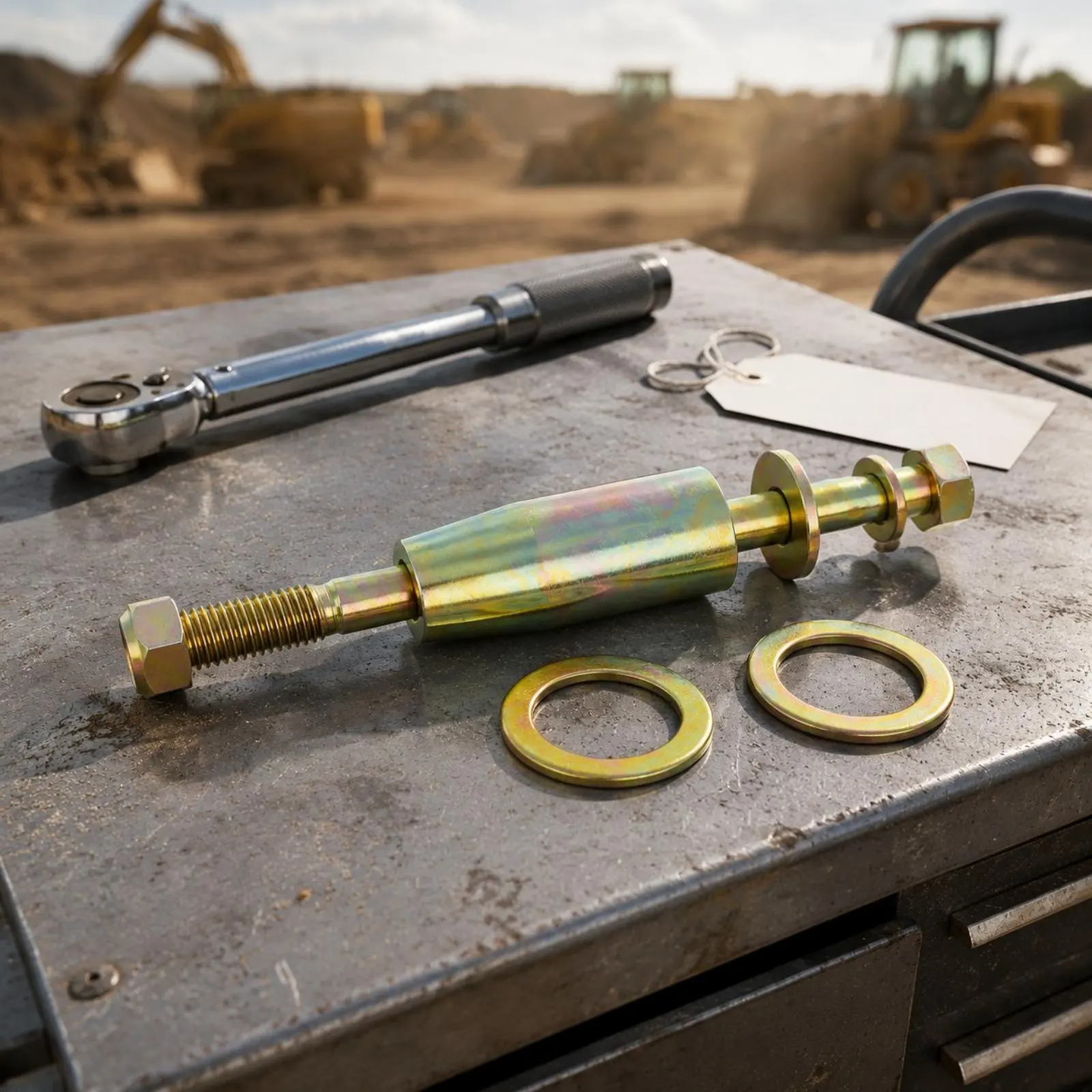 

Attachment Hinge Fastener Set Steel Industrial Hardware Heavy Equipment Parts for Repair, Maintenance