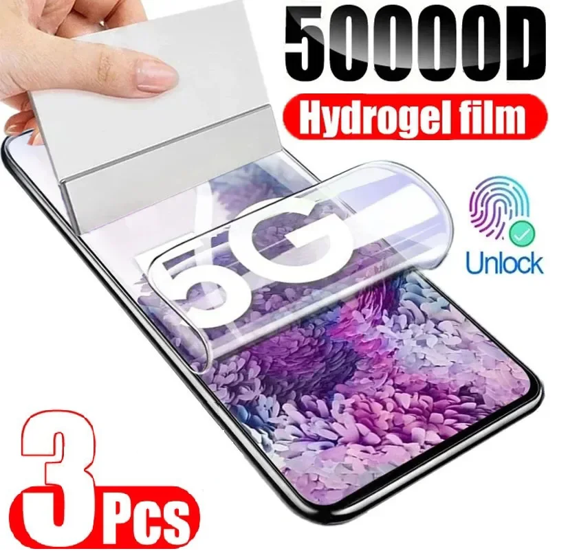 3 sztuki folii hydrożelowej do Blackview Shark 9 5G Screen Protector do Blackview BV6200 BV8200 BV7300 BV4800 WaVe 8 8C Plus Pro