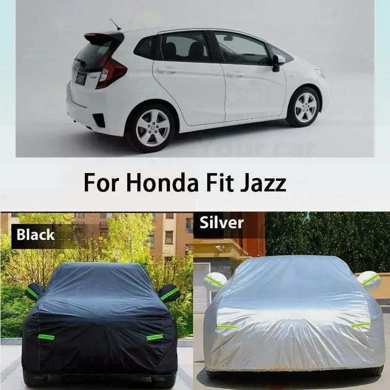 

For Car Cover Outdoor Sun Protection Anti UV Waterproof for Honda Fit 2023 All Weather Automobile Covers Car Covers