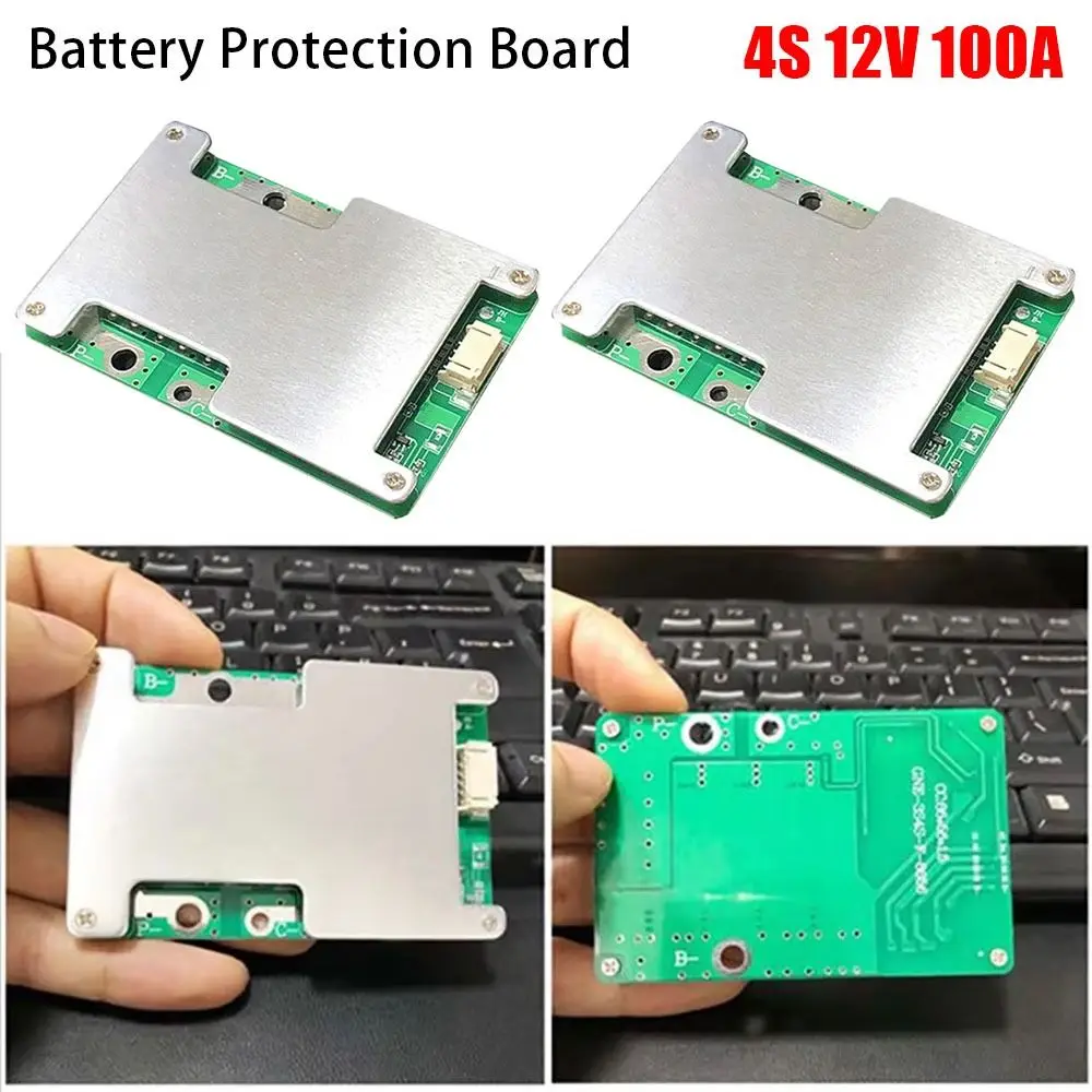 1Pcs Power Battery Balance/Enhance Lithium Battery Protection Board with Balanced Charging LiFePO4 PCB Protection Board BMS