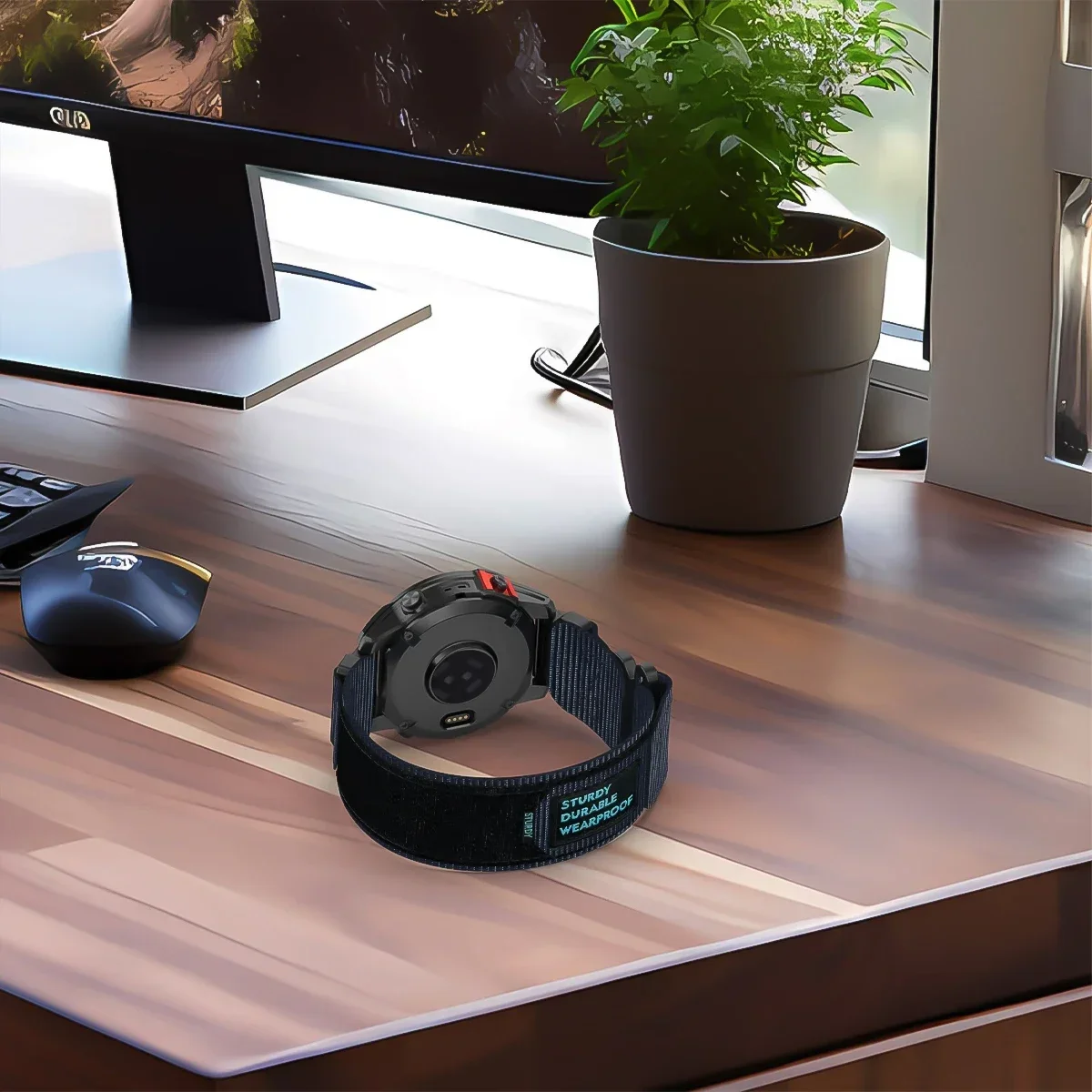 Cinturino rapido in nylon per Garmin Watch Instinct 2X Tactics Strap Fenix 6X Pro 5X Plus 7X 26mm 22mm Bracciale sportivo di ricambio