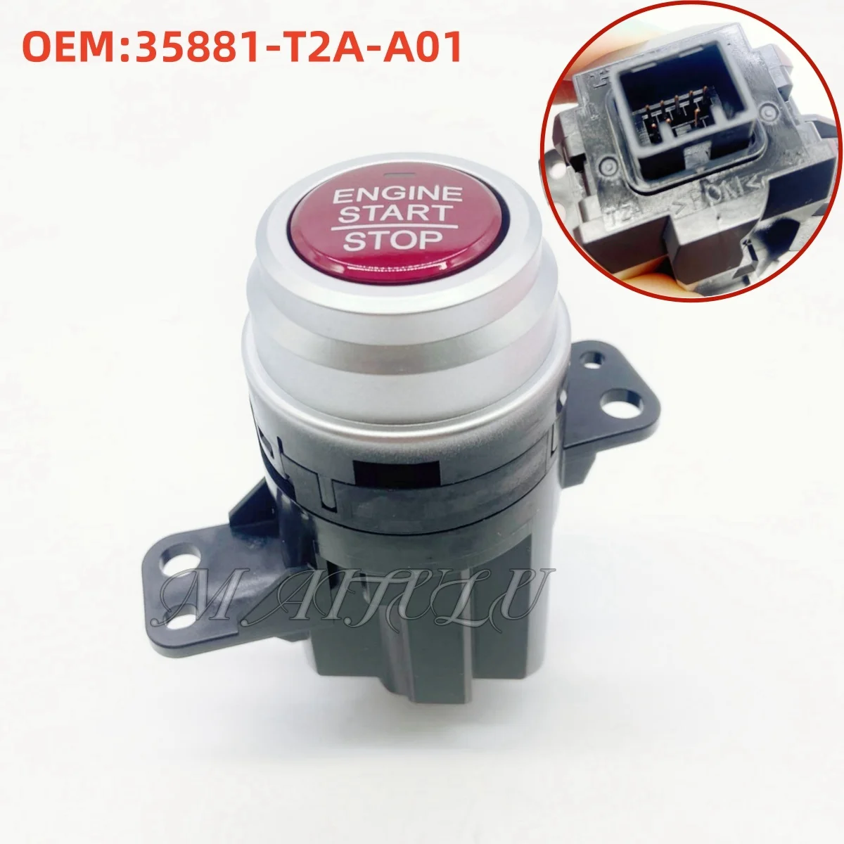 The 35881-T2A-A01 is suitable for the 2013 14 15 16 17 2018 Honda Accord 35881-T2A-A01 ignition start switch one click start