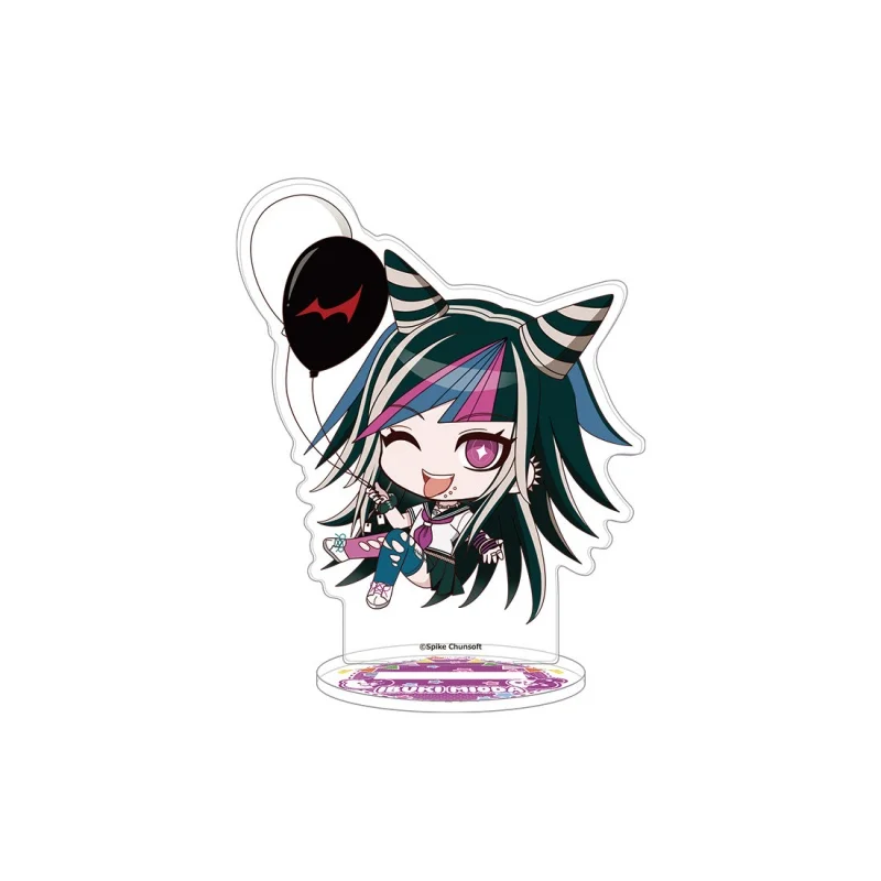 Anime Danganronpa 2 Hajime Hinata Chiaki Nanami Monokuma Chibi Acrylic Gift Acrylic Figure Stand Keychain