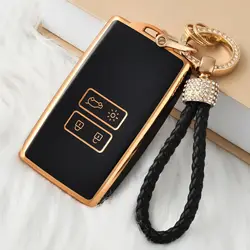 Car Key Fob Cover Case with Keychainfor Renault Clio Espace Master Talisman Megane Scenic Kadjar Captur Koleos Zoe Dacia Duster