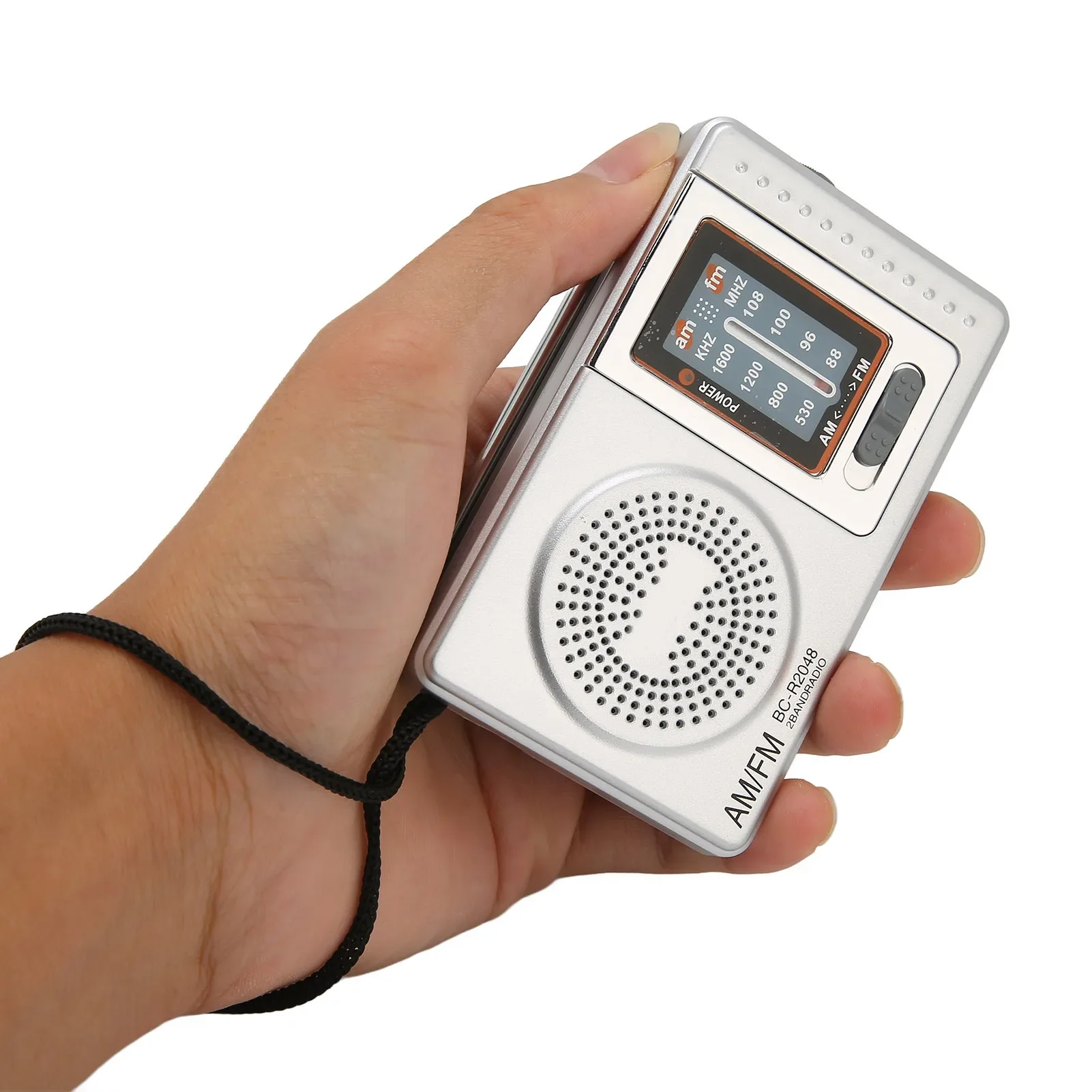 Portable Radio DSP Chip AM FM Transistor Radio with Built in Speaker for Home Travel