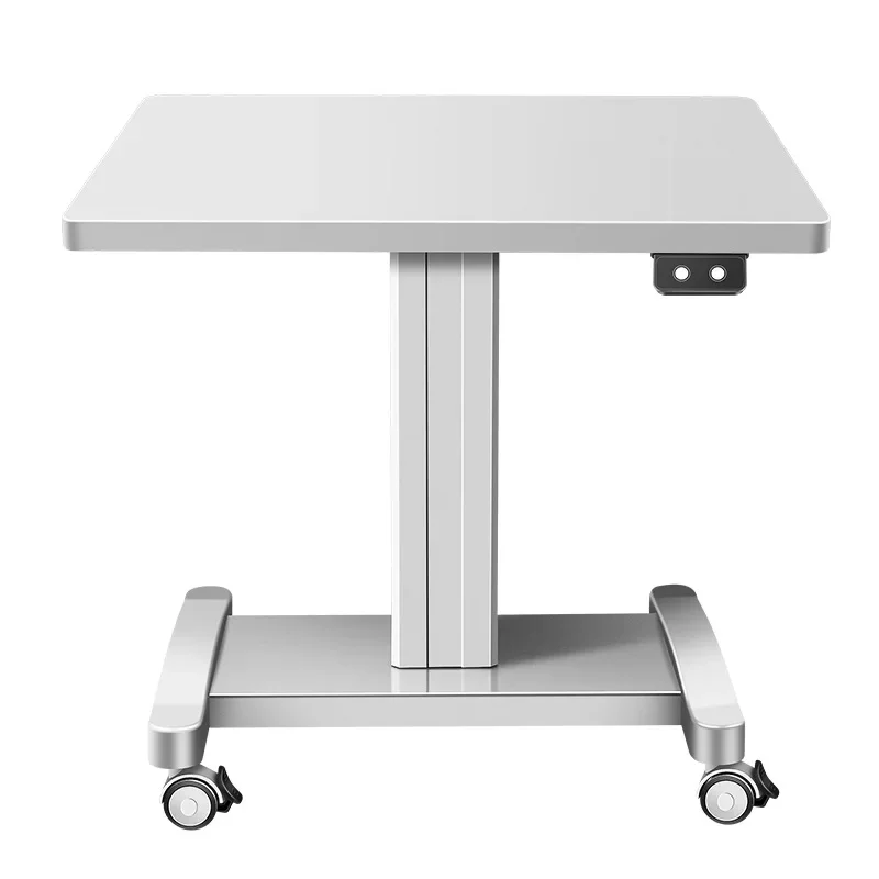 Mobile lifting table, DC silent high thrust standing lifting column laboratory lifting table, home desk