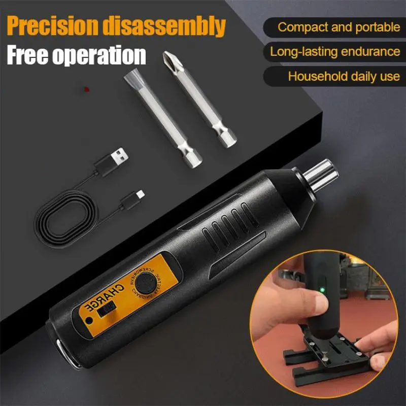 Portable Home Use Electric Screwdriver Set Power Tools Combo Kit Mini Electric Screwdriver Cordless Battery Tools For Home