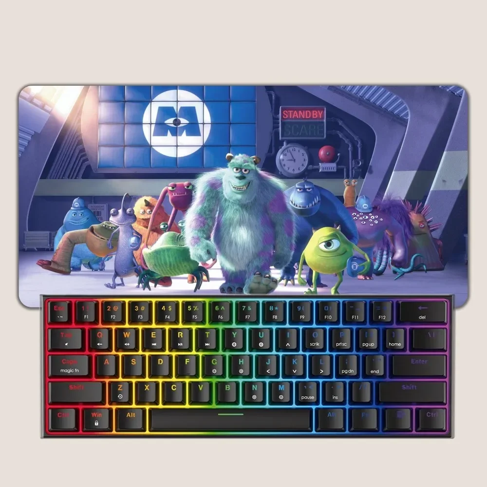 M-Monsters Inc Gaming Office Desk Pads Large For Computer Non-slip Lockedge Mouse Pad