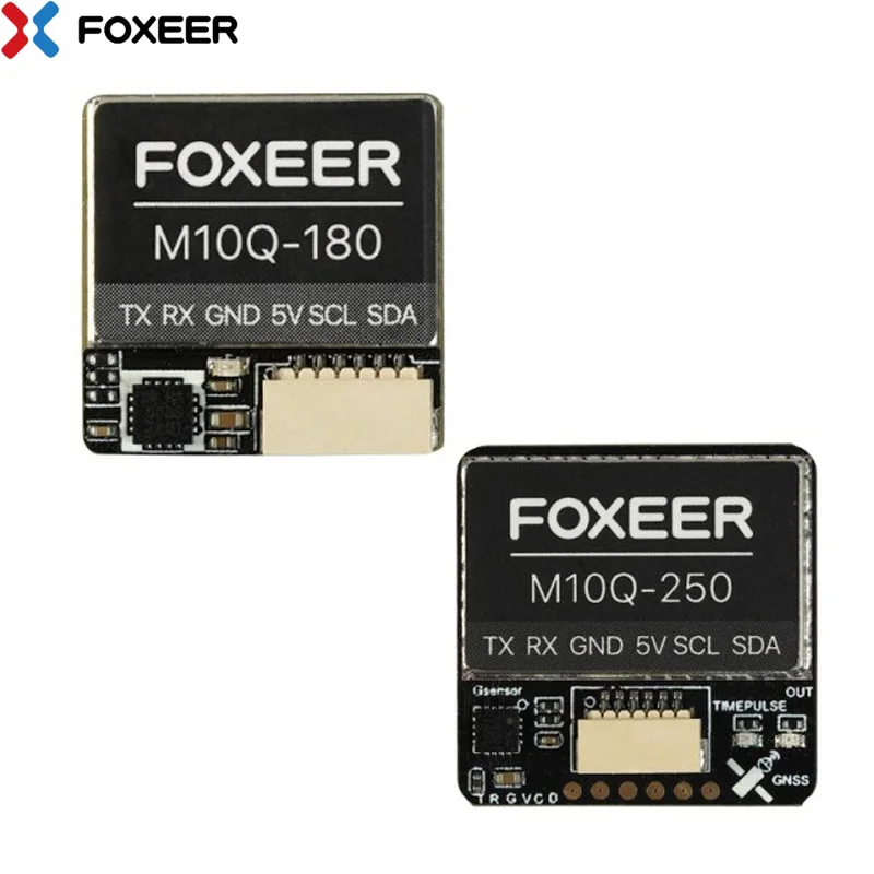 

Foxeer M10Q-180 M10Q-250 M10 Dual Protocol GPS Module Built-in QMC5883 Compass Ceramic Antenna for RC FPV Drone Long Range