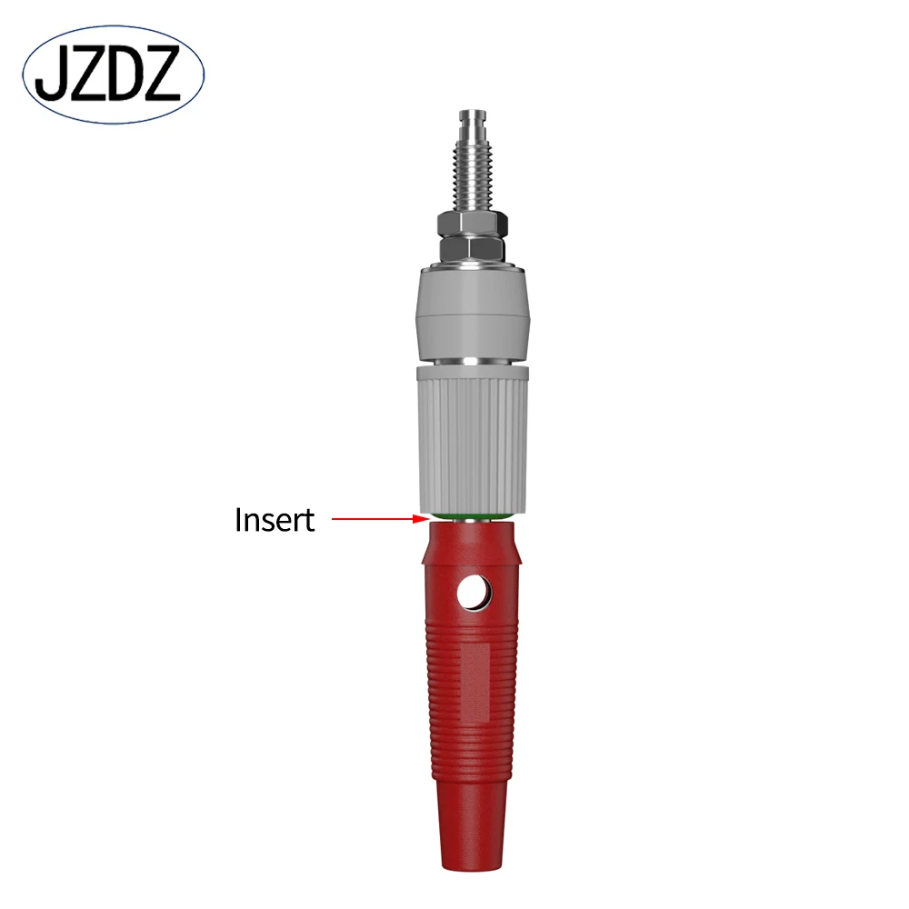 JZDZ 5pcs Binding Post Terminal Electorn Connector Large Current 4mm Banana Jack Socket DIY Parts J.50012