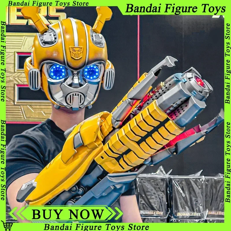 

New KBGO × Killerbody Transformers Bumblebee Wearable Hand Cannon Voice Control Boys Cool Cosplay Halloween Christmas Kids Gift