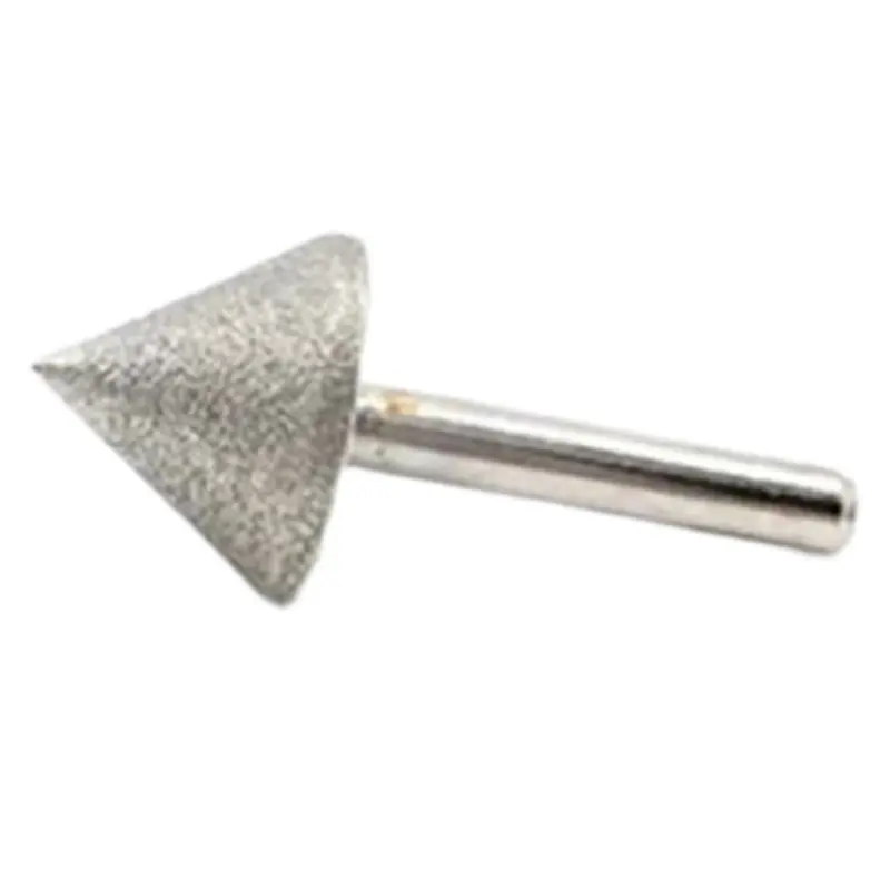 AS60-Cabezal de molienda de diamante 20-60Mm 90 grados resistente al desgaste cono de biselado herramienta abrasiva broca de cabezal de perforación