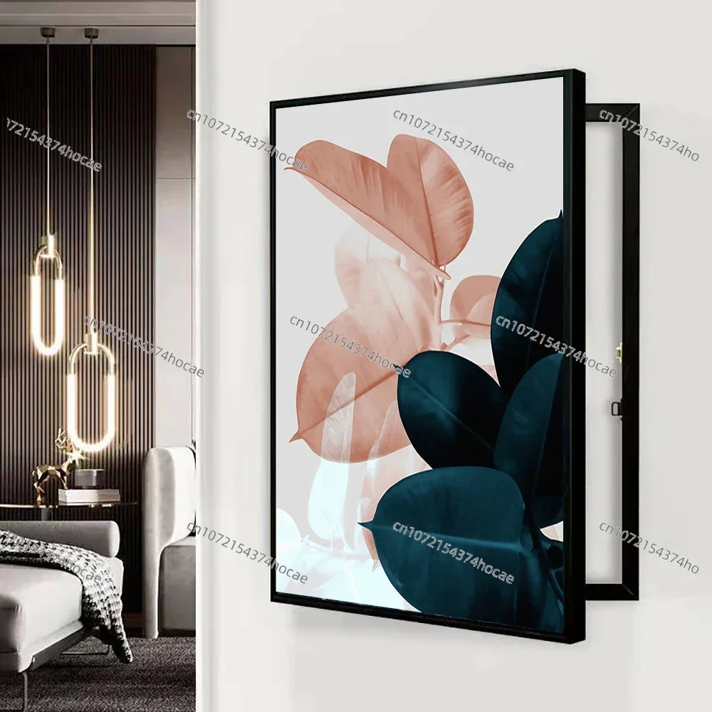 ل الشمال ديكور المنزل لوحات من صندوق كهربائي التبديل يغطي الصورة الملصقات الإبداعية جدار الفن الديكور والإطار لايف رو #5