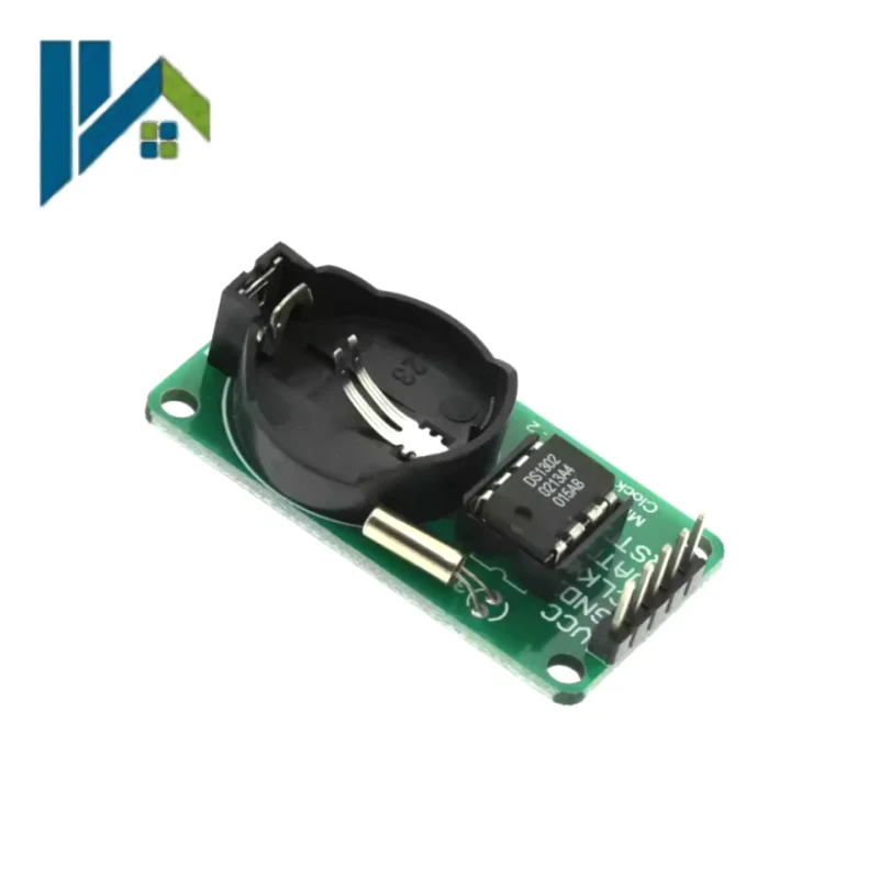 DS1302 Real Time Clock RTC Module With CR2032 Battery Power‑Off Timekeeping Electronic Component Module