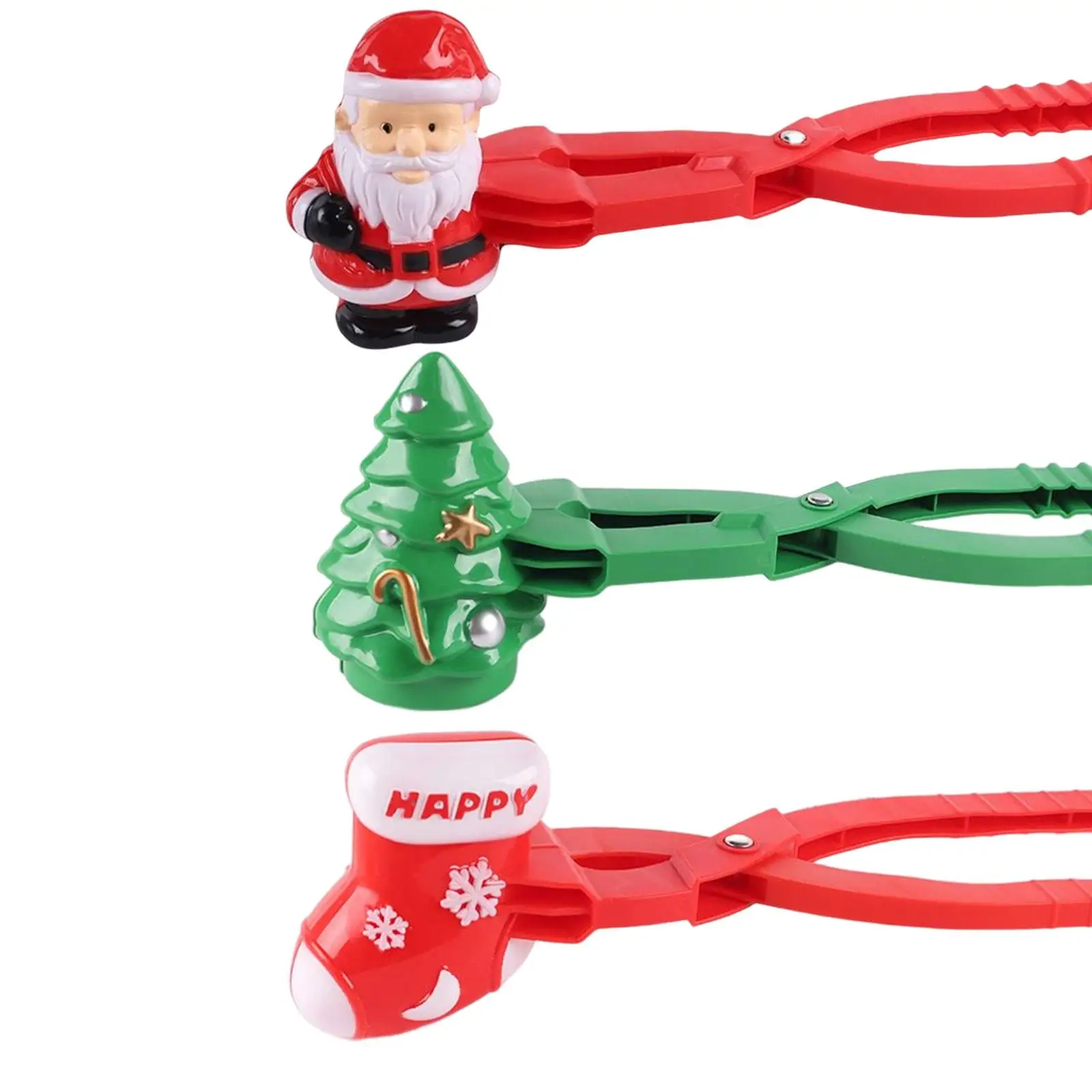 Plastic Snowball Clamp for Boys Girls Adults Quick Snowball Maker for Winter Activities