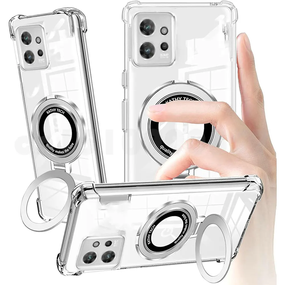 Reinforced Corners Case for Magsafe Magnetic Wireless Charge Soft TPU Shockproof Cover for Motorola Moto ThinkPhone 5G