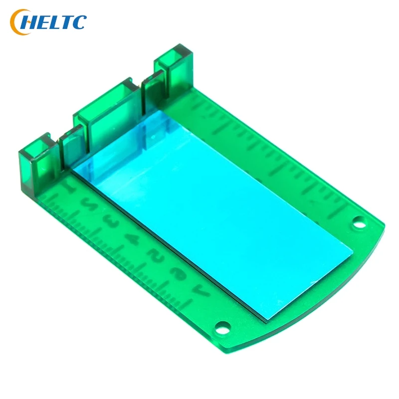 1pcTarget Plate Lase Target Card Plate 10cmx7cm For Green Red Lase Level For Line Lasers Reflective Magnetic Plate Laser Target