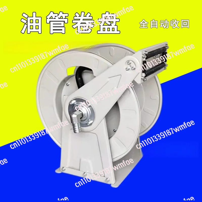 Auto Retractable Fuel Hose Reel 10M , Vehicle Oil  Diesel Nozzle Pipe Winder, Automatic Storage Coiler for Car Fueling
