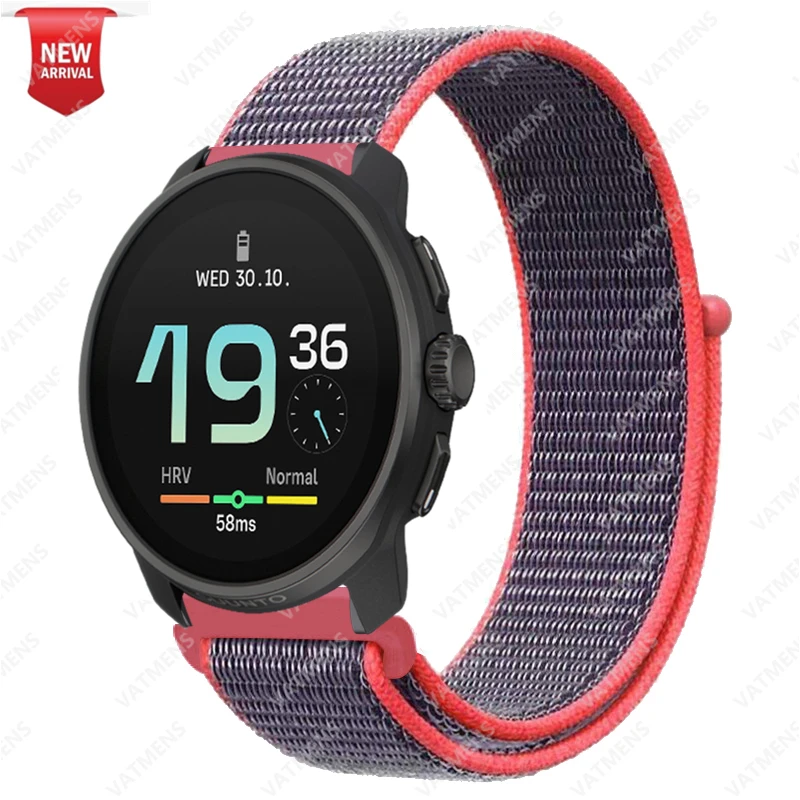 Armband für SUUNTO RACE/RACE S Smartwatch Ersatzarmband Sport Nylon Loop Armband Correa für SUUNTO RACE S Band – Detail 3