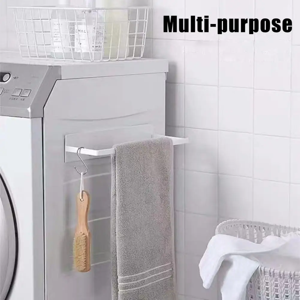 خطافات شماعات مغناطيسية قوية، رف شماعات مغناطيسي موفر للمساحة لتنظيم غرفة الغسيل للمطبخ للثلاجة