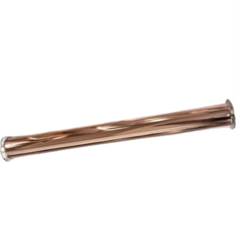 

Clamp 1.5"(38mm)OD50.5mm L=500mm Sanitary Straight Copper Pipe With Clamp Ends,Seamless Spool Tube,Thickness 2mm For Distillatio