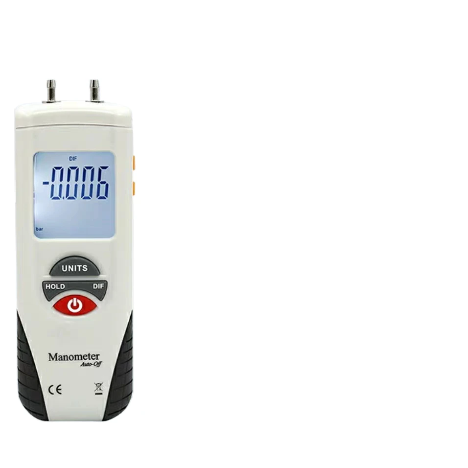 

Digital pressure gauge micro differential vacuum air auto repair negative