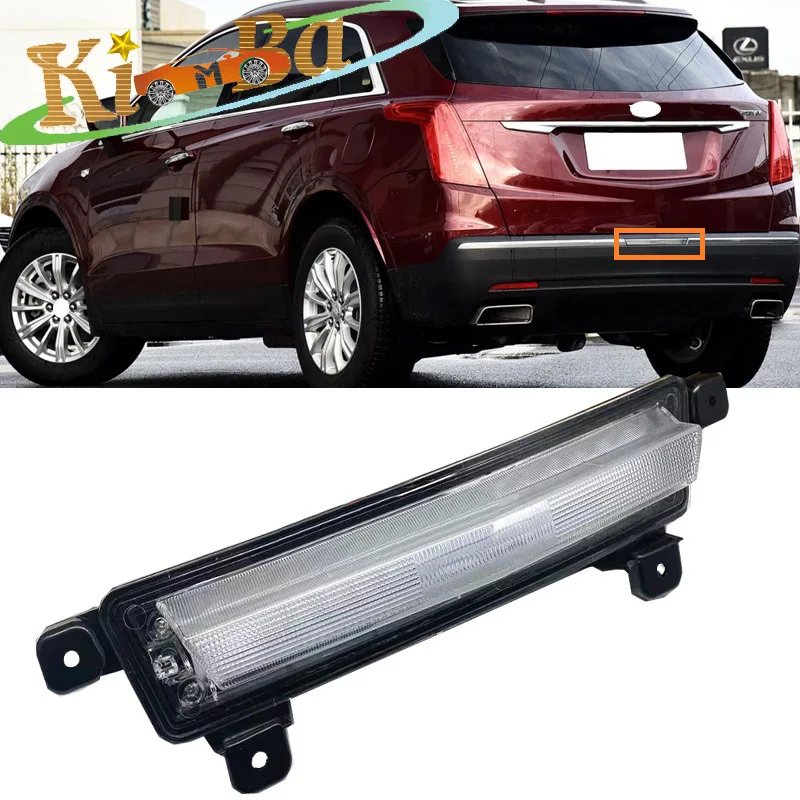 

KIMBA For Cadillac XT5 Original Middle Rear Bumper Fog Light Tail Lamp Reflector Light Stop Lamp Brake Lamp Light