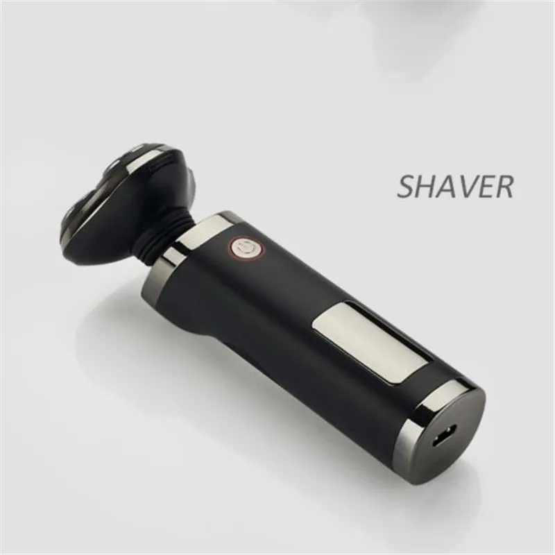 Rasoio elettrico asciutto e bagnato per uomo Rasoio per barba galleggiante 3D Macchina per rasatura chiusa Kit per toelettatura viso Baffi per naso Tagliacapelli Trimmer