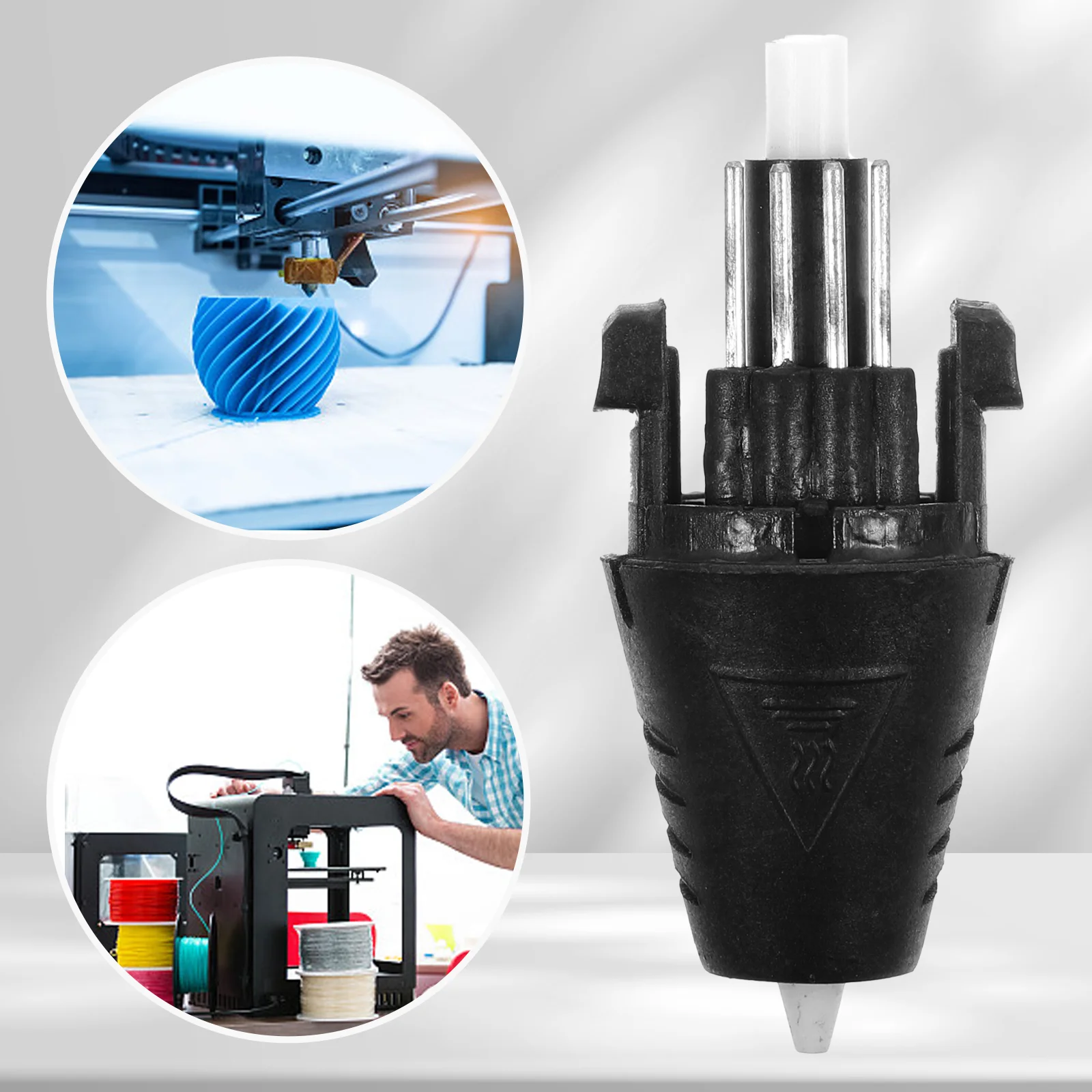 3 D Gift Man 3d Printer Nozzle Replacement Easy Install Work for 175mm ABS/PLA