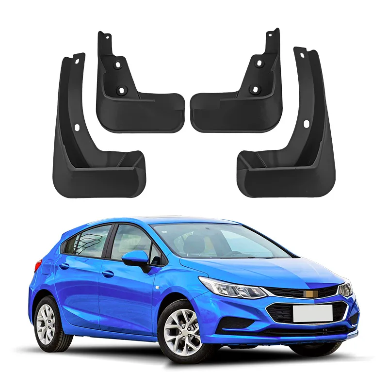 4Pcs Car Front Rear Mud Flap Mudguards Splash Guards For Chevrolet Cruze Hatchback 2017 - 2023 2018 2019 2020 2021 2022 view 2