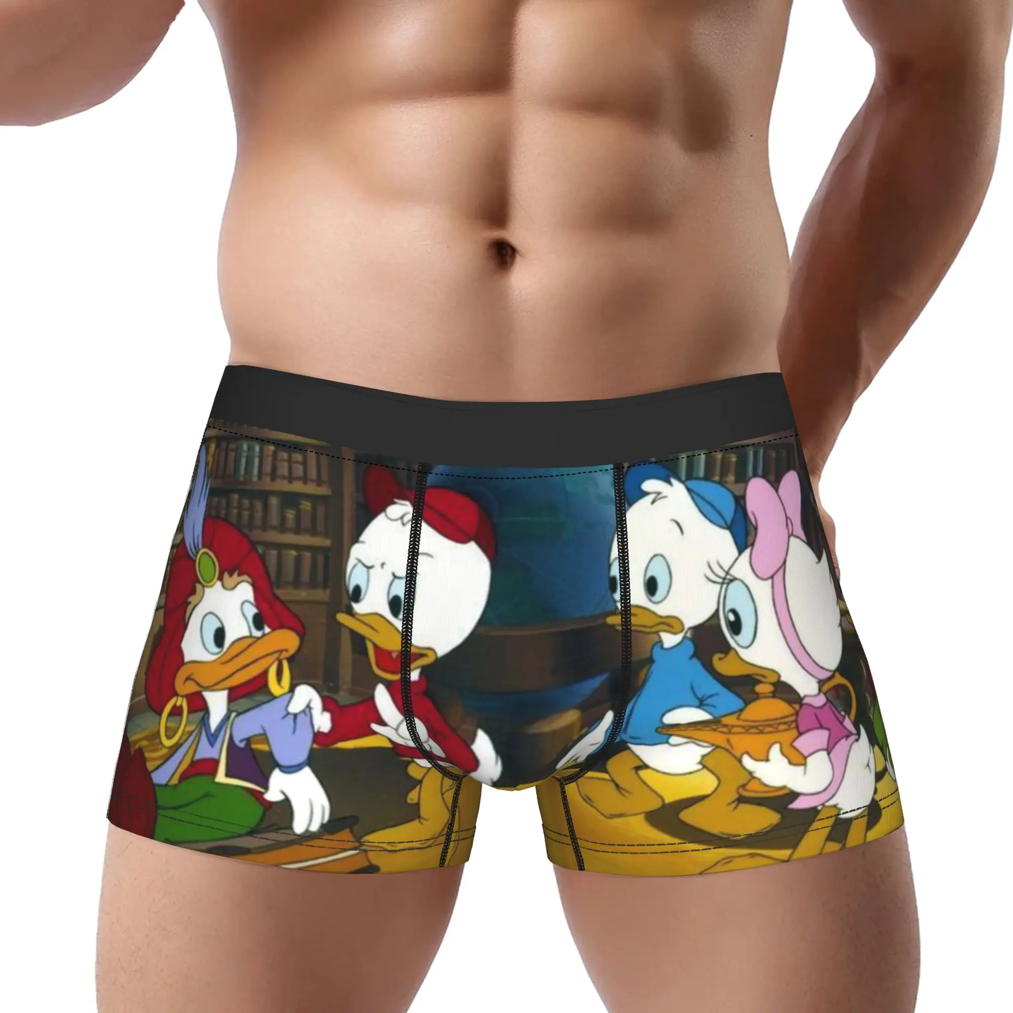 

Treasure of the Lost Lamp DuckTales Underpants Breathbale Panties Male Underwear Print Shorts Boxer Briefs