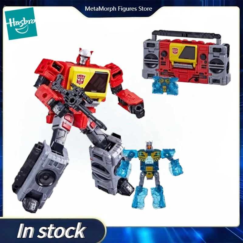 

Оригинальная фигурка Hasbro Transformers War for Cybertron Kingdom WFC-K44 Autobot Blasters & Eject Voyager-class, модель аниме-персонажа
